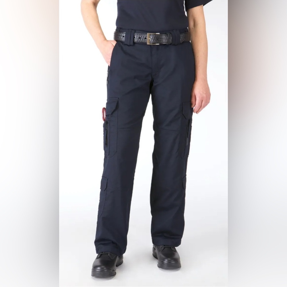 5.11 Tactical NWT EMS Cargo Pant Women's Sz 8 Regular Dark Navy Twill St# 64301